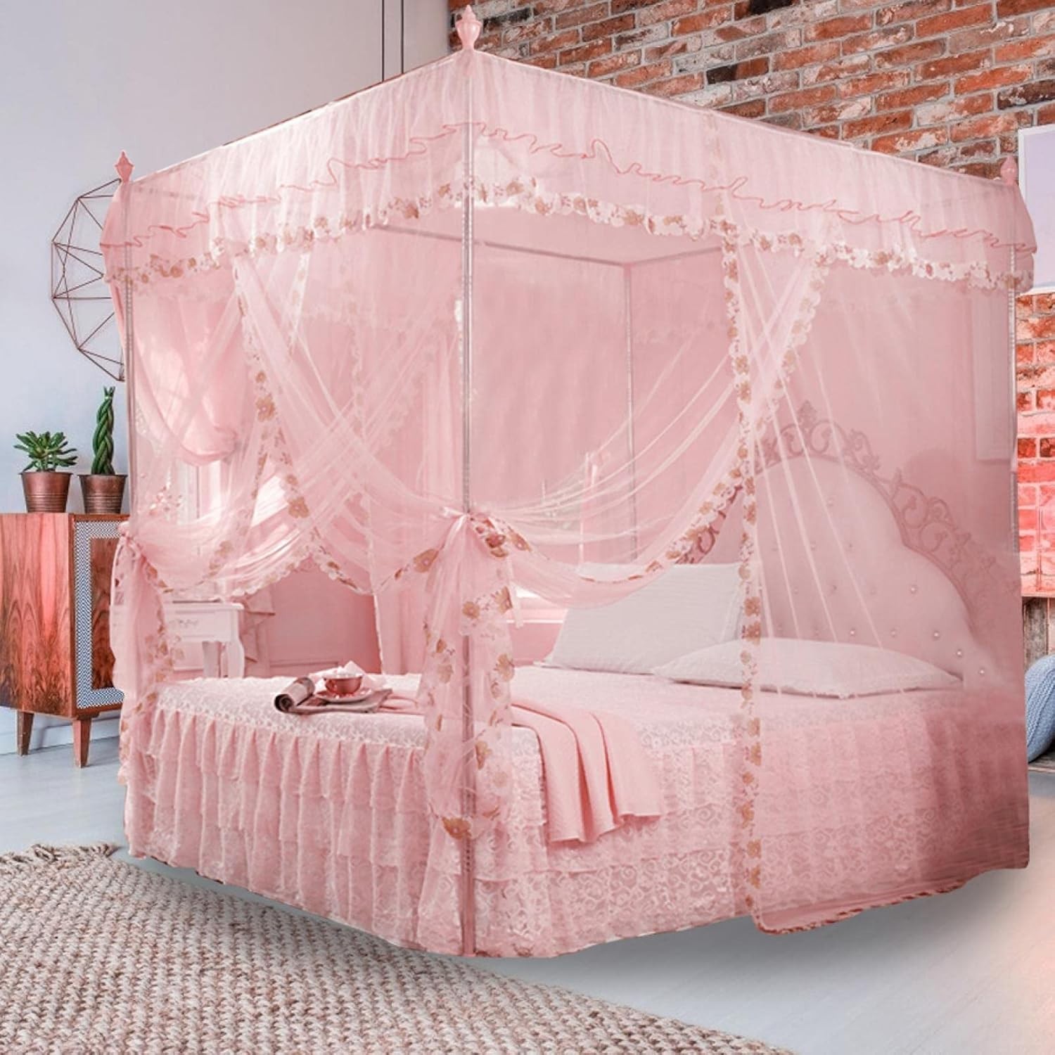 3-Opening Princess Bed Net