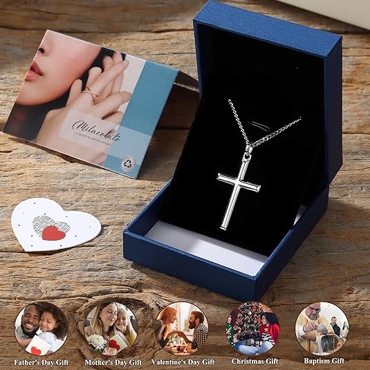 Silver Cross Necklace
