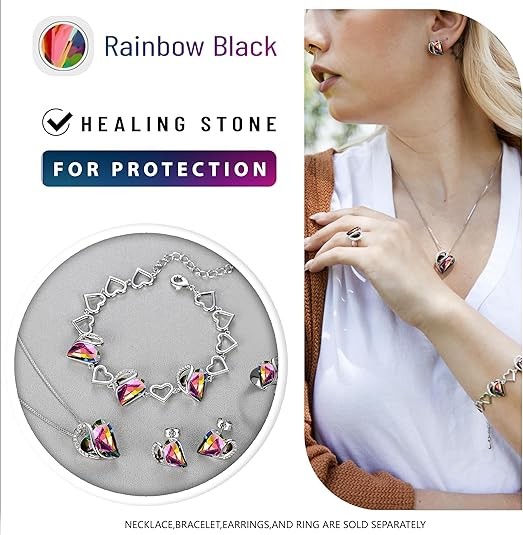 Leafael Infinity Love Birthstone Necklace